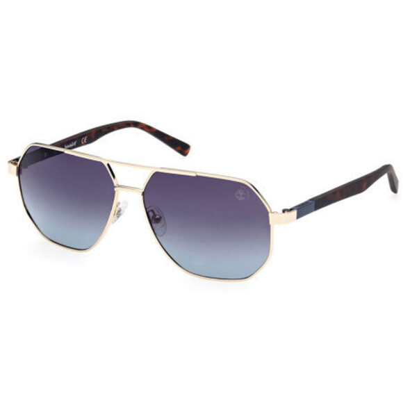 NWT TIMBERLAND TB9271 32D 60 Gold Sunglasses